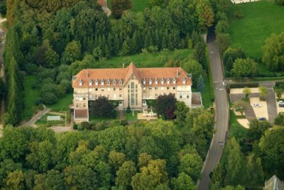 Monastère de la Visitation vue du ciel